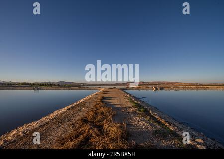 ONEE-Lösung für Abwasser: Kläranlage in Taourirt, Marokko Stockfoto