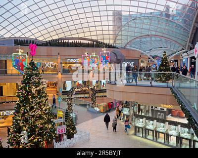 UK, West Yorkshire, Leeds, Trinity Leeds Shopping and Leisure Centre Stockfoto