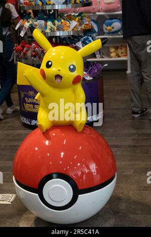 Der Nintendo Store befindet sich im 10 Rockefeller Center in Midtown Manhattan, 2023, New York City, USA Stockfoto