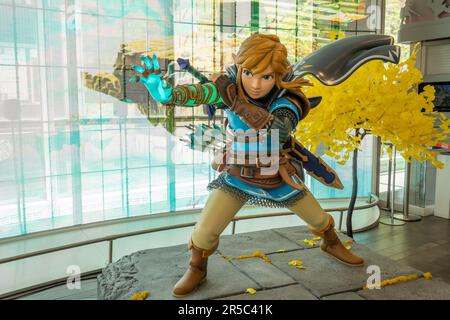 Der Nintendo Store befindet sich im 10 Rockefeller Center in Midtown Manhattan, 2023, New York City, USA Stockfoto