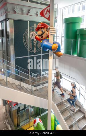 Der Nintendo Store befindet sich im 10 Rockefeller Center in Midtown Manhattan, 2023, New York City, USA Stockfoto