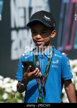 Barcelona, Spanien. 02. Juni 2023. CIRCUIT DE BARCELONA-CATALUNYA, Barcelona, Spanien, 02. Juni 2023, Vor dem Catalunya Grand Prix F1 auf dem Circuit of Catalunya Barcelona am 02. juni 2023 während DER FORMEL 1 AWS GRAN PREMIO DE España 2023 - Übung 1 und 2 - Formel 1 Championship Credit: Live Media Publishing Group/Alamy Live News Stockfoto