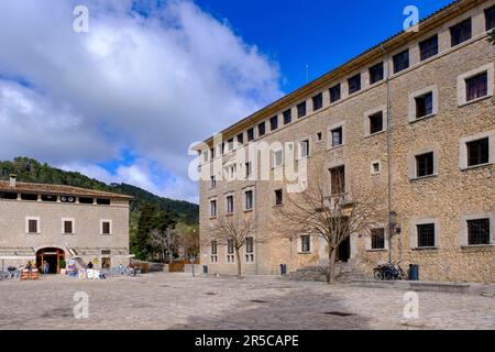 Kloster Lluc, Santuari de Santa Maria de Lluc, Mallorca, Balearen, Spanien Stockfoto