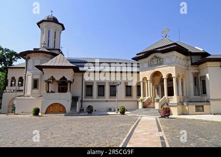 Residenz, Kapelle, Palast und Kirche des Patriarchen, Patriarchalkirche, Rumänisch-orthodoxe Kirche, Bukarest, Rumänien, Rumänisch-Orthodox Stockfoto