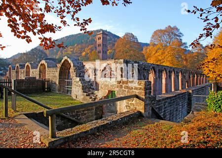 Hirsau Kloster, Ruinen, Kloster, Eulenturm, Calw, Hirsau, Baden-Württemberg, Deutschland Stockfoto