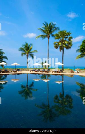 Das Chedi Hotel am Pansea Beach, Phuket Island, Thailand Stockfoto