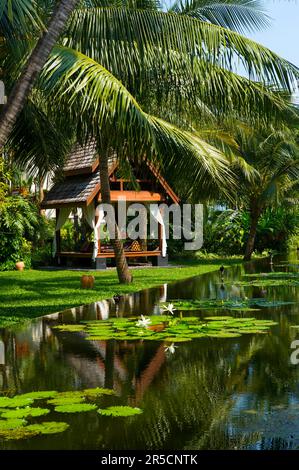 Anantara Hotel am Mae Nam Beach, Ko Samui Island, Thailand, Südthailand, Resort Stockfoto
