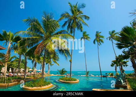 Anantara Hotel am Mae Nam Beach, Ko Samui Island, Thailand, Südthailand, Resort Stockfoto