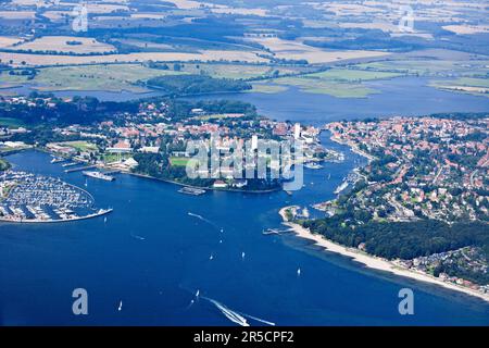 Ancora Marina, Ancora Yachthafen, Neustaedter Binnenwasser Naturpark, Neustadt in Holstein, Schleswig-Holstein, Ostsee, Neustaedter Stockfoto