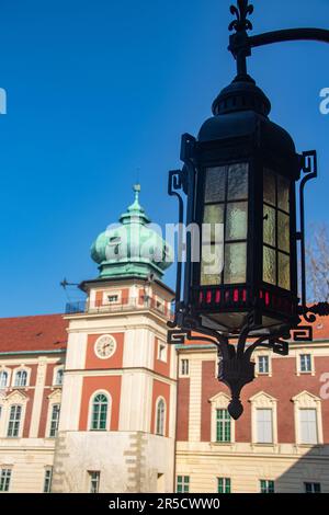 Lancut Castle in Polen ist eine herrliche historische Festung mit reichem Kulturerbe, mit atemberaubender Architektur und opulentem Interieur Stockfoto