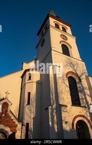 Lancut Castle in Polen ist eine herrliche historische Festung mit reichem Kulturerbe, atemberaubender Architektur, wunderschöner Inneneinrichtung und Gärten Stockfoto