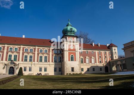 Lancut Castle in Polen ist eine herrliche historische Festung mit reichem Kulturerbe, mit atemberaubender Architektur und opulentem Interieur Stockfoto