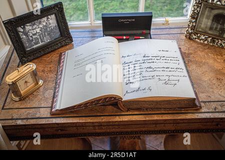 Ostern Elchies House, Macallan Destillerie und Besuchererlebnis in Speyside Stockfoto