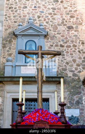 Bruderschaft Bruderschaft der Buße des Heiligen Christus der Abstammung von Toledo Stockfoto