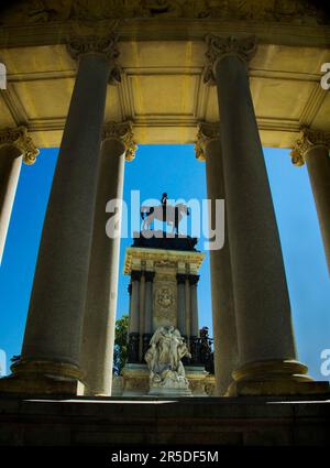 El Retiro Park, Madrid Stockfoto