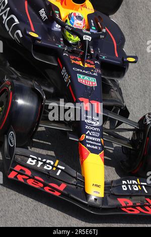 Montmelo, Espagne. 02. Juni 2023. Während der Formel 1 AWS Gran Premio de Espana 2023, 7. Runde der Formel-1-Weltmeisterschaft 2023 vom 2. Bis 4. Juni 2023 auf dem Circuit de Barcelona-Catalunya in Montmelo, Spanien – Foto DPPI Credit: DPPI Media/Alamy Live News Stockfoto