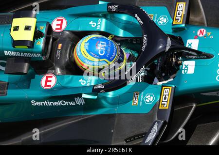 Montmelo, Espagne. 02. Juni 2023. Während der Formel 1 AWS Gran Premio de Espana 2023, 7. Runde der Formel-1-Weltmeisterschaft 2023 vom 2. Bis 4. Juni 2023 auf dem Circuit de Barcelona-Catalunya in Montmelo, Spanien – Foto DPPI Credit: DPPI Media/Alamy Live News Stockfoto