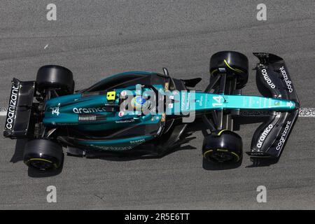 Montmelo, Espagne. 02. Juni 2023. Während der Formel 1 AWS Gran Premio de Espana 2023, 7. Runde der Formel-1-Weltmeisterschaft 2023 vom 2. Bis 4. Juni 2023 auf dem Circuit de Barcelona-Catalunya in Montmelo, Spanien – Foto DPPI Credit: DPPI Media/Alamy Live News Stockfoto