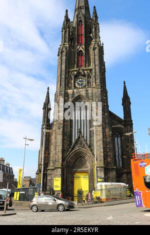 Tron Kirk, Royal Mile, Edinburgh, Großbritannien. Stockfoto