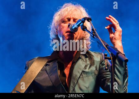 Mülheim, Deutschland, 13.08.2016. Sir Bob Geldhof tritt im Schloss Broich in Mülheim auf. Kredit: ANT Palmer / Alamy Stockfoto