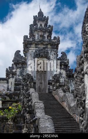 Der Hinduistische 'Pura Penataran Agung Lempuyang' Tempel Stockfoto