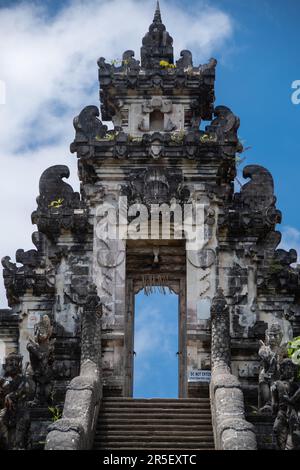 Der Hinduistische 'Pura Penataran Agung Lempuyang' Tempel Stockfoto