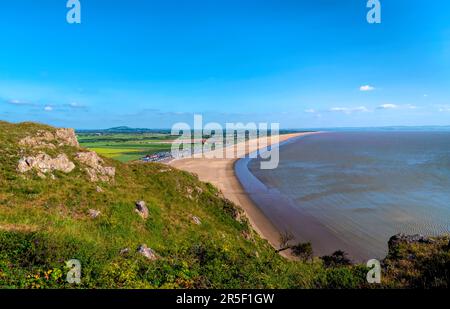 Brean Somerset Küste Touristenziel England Großbritannien Stockfoto