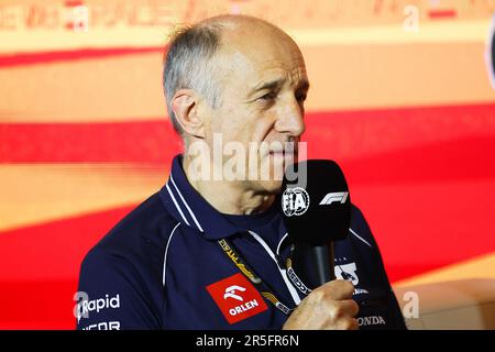 Barcelona, Spanien. 02. Juni 2023. Barcelona, Spanien, 2. Juni 2023; TOST Franz (aut), Teamleiterin der Scuderia AlphaTauri, Porträt während der FIA-Weltmeisterschaft F1. Formel 1 Grand Prix von Spanien, Circuit de Catalunya in der Nähe von Montmelo - Bild mit gebührenpflichtiger Haftung - Foto: © Eric ALONSO/ATP Images (ALONSO Eric/ATP/SPP) Guthaben: SPP Sport Press Photo. Alamy Live News Stockfoto