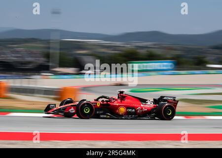 Barcelona, Spanien. 02. Juni 2023. Montmelo, Barcelona, Spanien. 02. Juni 2023; #16, Charles LECLERC, MCO, Team Scuderia Ferrari, SF23, während der FIA-Weltmeisterschaft F1. Formel 1 Grand Prix von Spanien, Circuit de Catalunya in der Nähe von Montmelo - Bild mit gebührenpflichtiger Haftung - Foto: © Cristiano BARNI/ATP Images (BARNI Cristiano/ATP/SPP) Guthaben: SPP Sport Press Photo. Alamy Live News Stockfoto