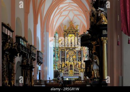 Österreich, Mondsee, Basilika und Gemeindekirche St. Michael, Ich Bin'S Stockfoto