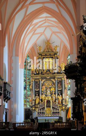 Österreich, Mondsee, Basilika und Gemeindekirche St. Michael, Ich Bin'S Stockfoto