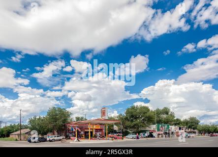 Seligman auf der Route 66 Stockfoto