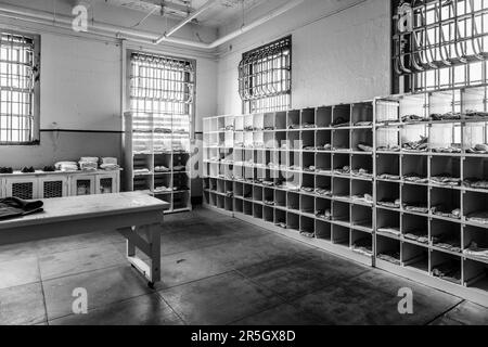 Alcatraz Gefängnis in der Nähe von San Francisco Stockfoto