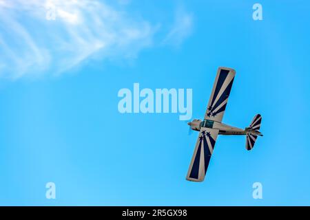 Justyn Gorman - amerikanischer Champion Decathlon - Bellanca 8KCAB Super Decathlon G-IZZZ Stockfoto