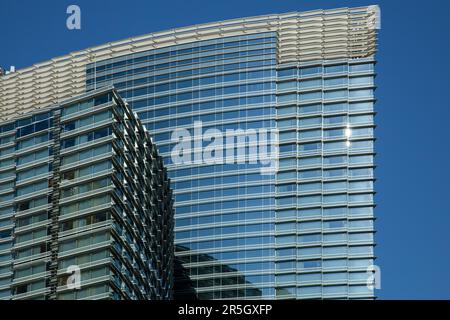 Las VEGAS, NEVADA/USA - 1. AUGUST 2011: Hotels am Strip in Las Vegas, Nevada, am 1. August Stockfoto