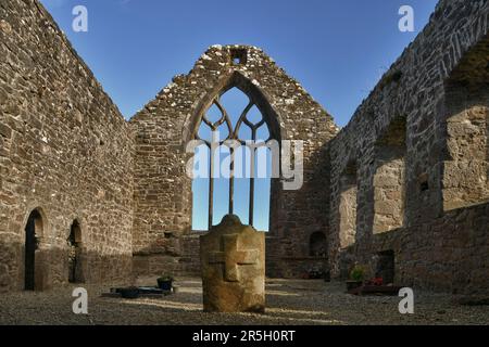 Creevelea Abbey, Dromahair, County Leitrim, Creevelea Friary, Dromahair Friary, Creevelea Abbey, Irland Stockfoto