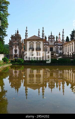 Casa de Mateus Manor, Mateus, Tras-OS-Montes, Portugal Stockfoto