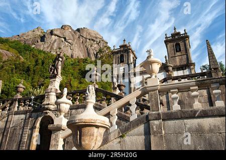 Heiligtum Nossa Senhora da Peneda, Peneda Geres Nationalpark, Provinz Minho, Portugal Stockfoto