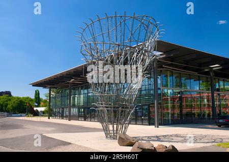 World Conference Center, Bonn, Rheinland, Nordrhein-Westfalen, Deutschland, Ehemaliger Plenarsaal Stockfoto