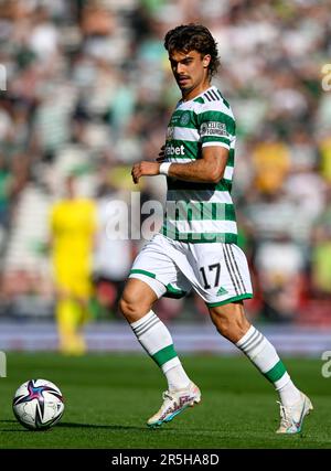 Glasgow, Großbritannien. 3. Juni 2023. JOTA von Celtic während des Scottish Cup-Spiels im Hampden Park, Glasgow. Das Bild sollte lauten: Neil Hanna/Sportimage Credit: Sportimage Ltd/Alamy Live News Stockfoto