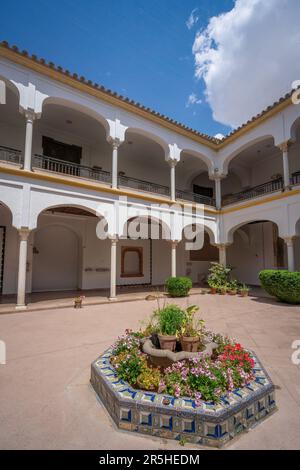 Archäologisches und Ethnologisches Museum des Cordoba Courtyard - Cordoba, Andalusien, Spanien Stockfoto