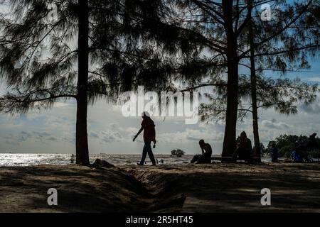 Kuala Selangor Strände Stockfoto