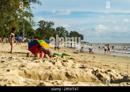 Kuala Selangor Strände Stockfoto