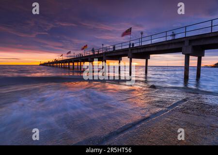 Kuala Selangor Strände im Bundesstaat Selangor, Malaysia Stockfoto