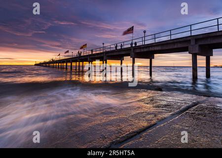Kuala Selangor Strände im Bundesstaat Selangor, Malaysia Stockfoto