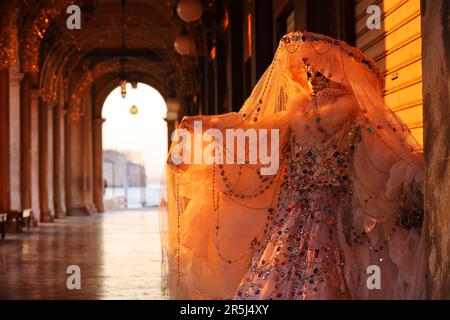 Venedig Karneval, Karneval Venedig, Sinnlichkeit, Schönheit, Carnevale di Venezia, Masken in Venedig, Maskerade Venedig, Fee, Stockfoto