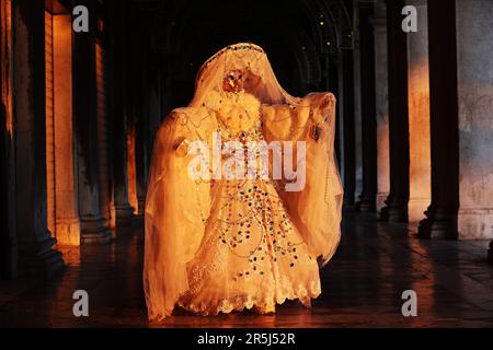 Venedig Karneval, Karneval Venedig, Sinnlichkeit, Schönheit, Carnevale di Venezia, Masken in Venedig, Maskerade Venedig, Fee, Stockfoto