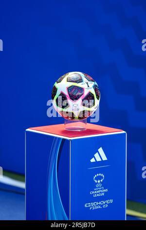 Eindhoven, Niederlande, Juni 3. 2023: Das Fußballfinale der UEFA Womens Champions League zwischen dem FC Barcelona und dem VFL Wolfsburg im Philips Stadion in Eindhoven, Niederlande. (Julia Kneissl/SPP) Stockfoto