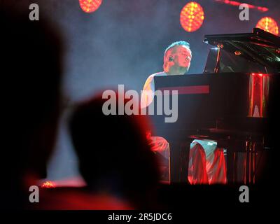 Verona, Italien. 03. Juni 2023. Dardust - Dario Faini während Elisa mit Dardust - eine intime Arena, Musikkonzert in Verona, Italien, Juni 03 2023 Kredit: Independent Photo Agency/Alamy Live News Stockfoto