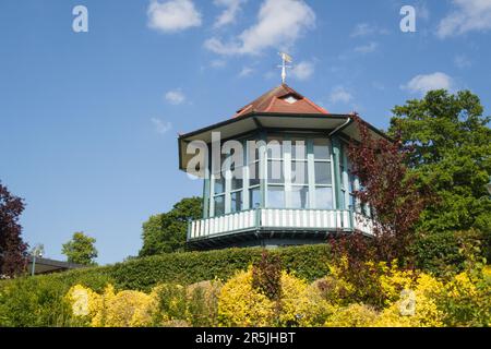 The Bandstand in Horniman Gardens, Forest Hill, London, SE23, England, VEREINIGTES KÖNIGREICH Stockfoto